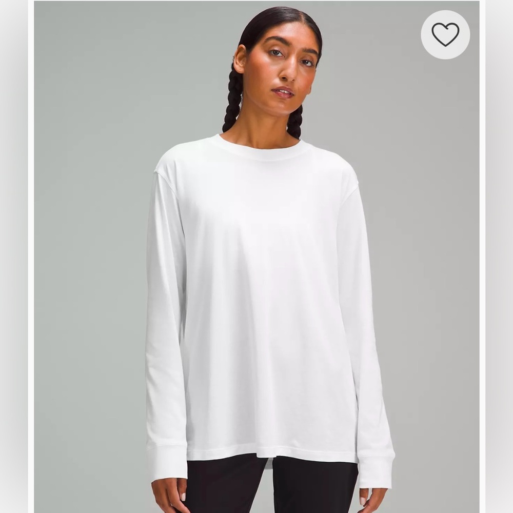 Lululemon long sleeve oversized tshirt